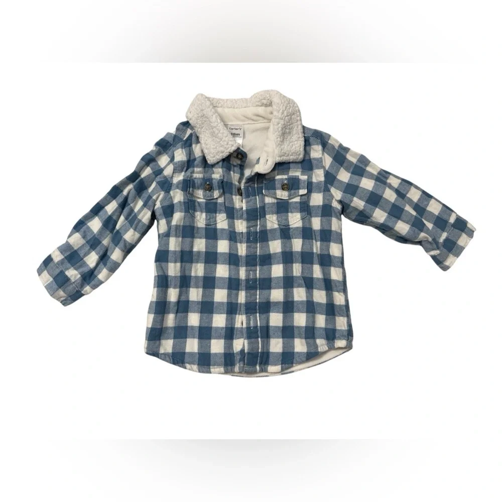 Carters Fleece Lined Flannel